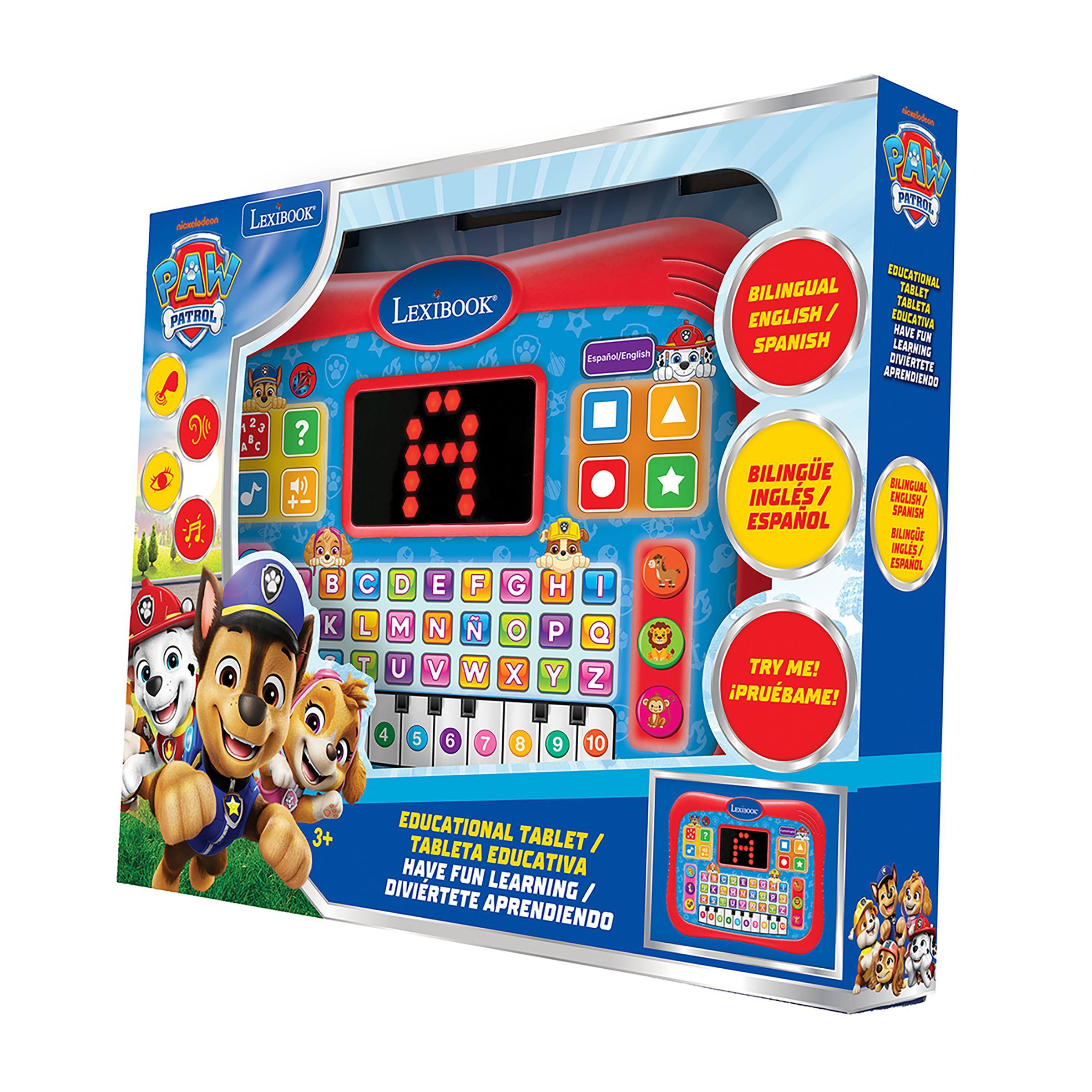 LEXIBOOK PATROL nicadadose PAN BILINGUAL EDUCATIONAL TABLET PATROL LEXIBOOK ENGLISH/ EDUCATIVA TABLETA HAVE FUN Espaol/English SPANISH LEARNING APRENDIENDO DIVIERTETE ? BILINGE INGLS / BILINGUAL ENGLISH! ESPAOL SPANISH BILINE INGLES/ ESPAOL BCDEFGHI  L M N  O P Q T U V TRY ME! W X Y Z PRUBAME! 4 5 6 7 8 9 10

EDUCATIONAL TABLET/ TABLETA EDUCATIVA HAVE FUN DIVIRTETE LEARNING/ APRENDIENDO