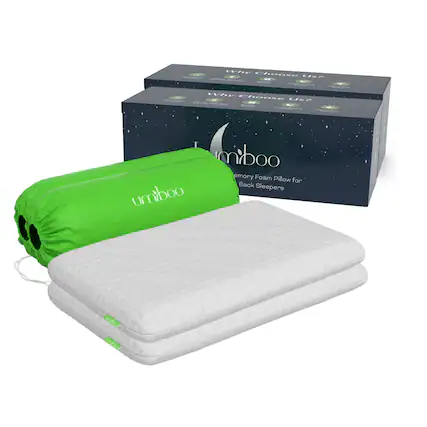 E Chunse f - UP SPS - V - - WY Chobse UEP - E adda : - - g miboo emory Foam Pillow for Back Sleepers umiboo