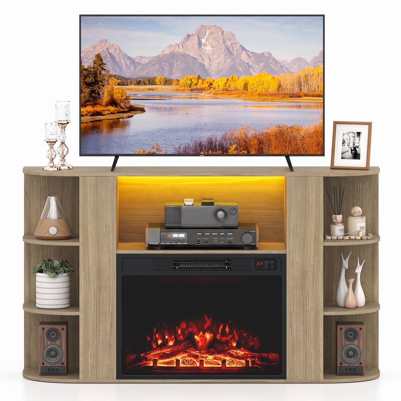 Natural Carbon log