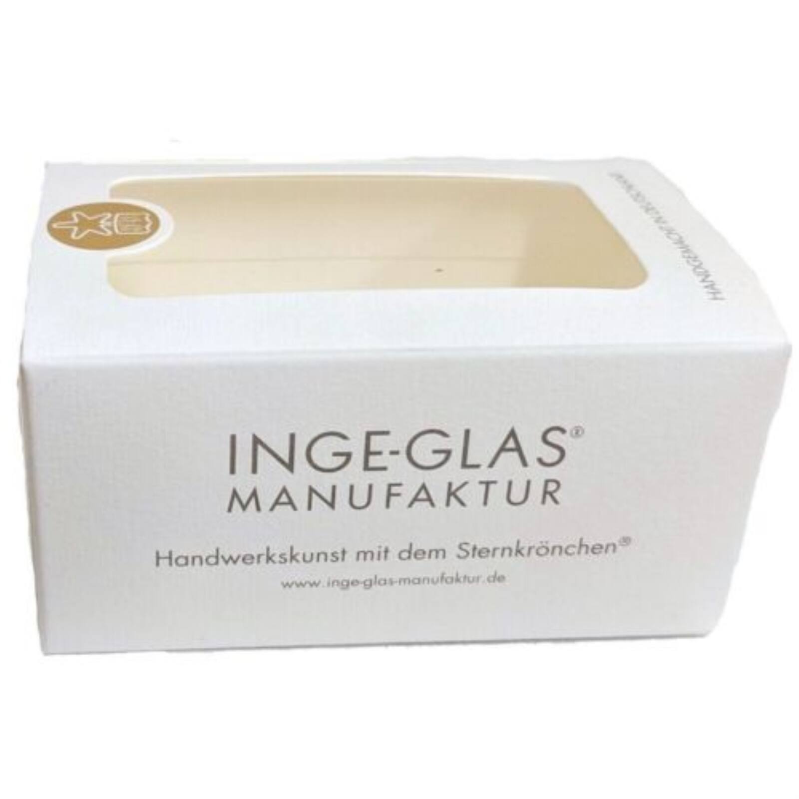 INGE-GLAS MANUFAKTUR  
Handwerkskunst mit dem Sternkranz  
www.inge-glas-manufaktur.de