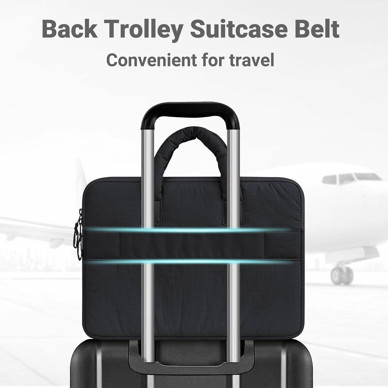 Back Trolley Suitcase Belt  
Convenient for travel