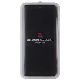 Wallet cover for Huawei Mate 20 Pro Smartphone - Black
