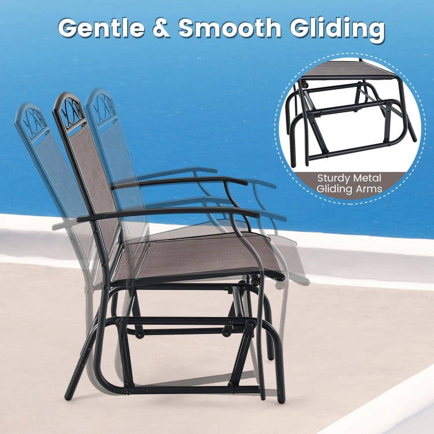 Gentle & Smooth Gliding  
Sturdy Metal Gliding Arms