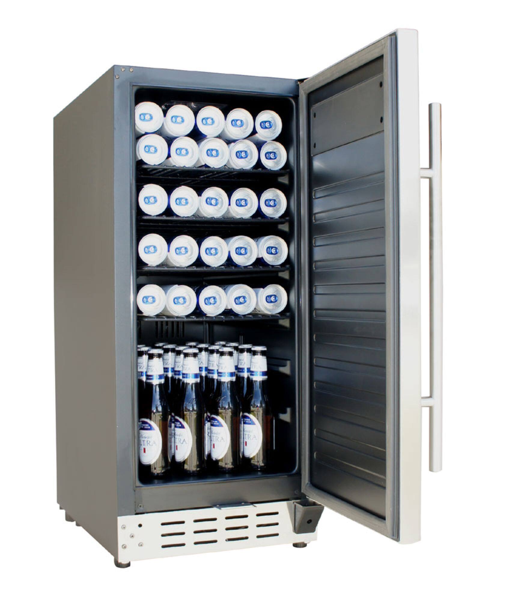 Alt View 2. SPT - 2.9 Cu. Ft. Beer Froster - Stainless steel.