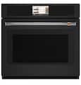 Café - 30" Smart Built-In Single Electric Convection Wall Oven with Air Fry and Precision Cooking Modes - Matte Black