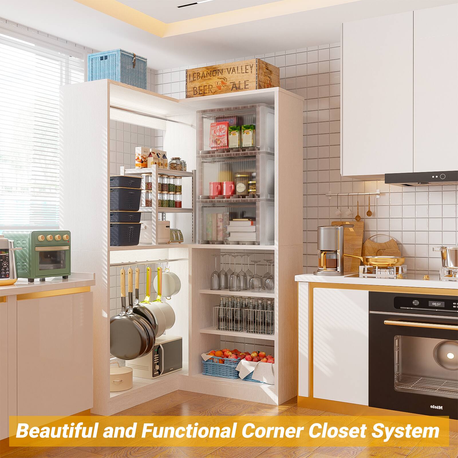 EBANON VALLEY BEER ALE ACI R

Beautiful and Functional Corner Closet System
