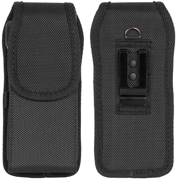 Nakedcellphone Rugged Canvas Pouch Case with Clip and Belt Harness for ...