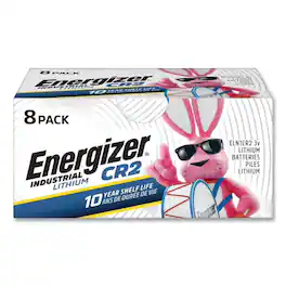 Energizer - ELN1CR28 3V Industrial Lithium CR2 Photo Battery (8/Pack)