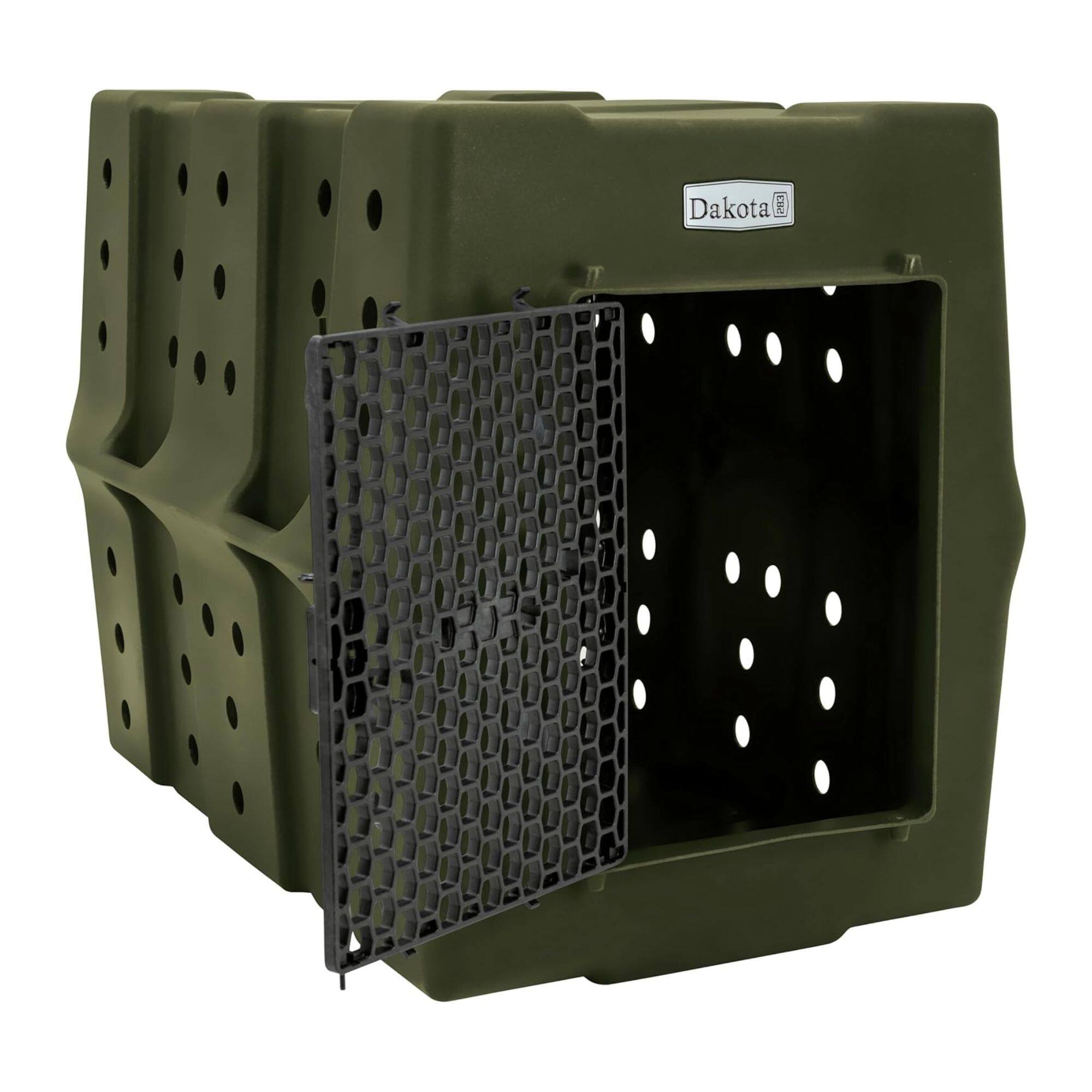 Alt View 6. Dakota 283 - Dakota 283 Canine Rough and Tough Economy Kennel, Pet Crate, X-Large, Olive.