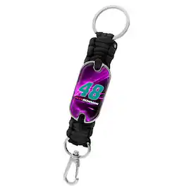 Sparta 2002 Designs & Promotions - Alex Bowman ColorDome Paracord Keychain - Multicolor