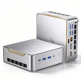 Kamrui - H2 Mini Gaming PC - Intel Core i7 14650HX Mini PC (16C/24T, up to 5.2GHz) 32GB RAM 1TB SSD WiFi6 BT5.2