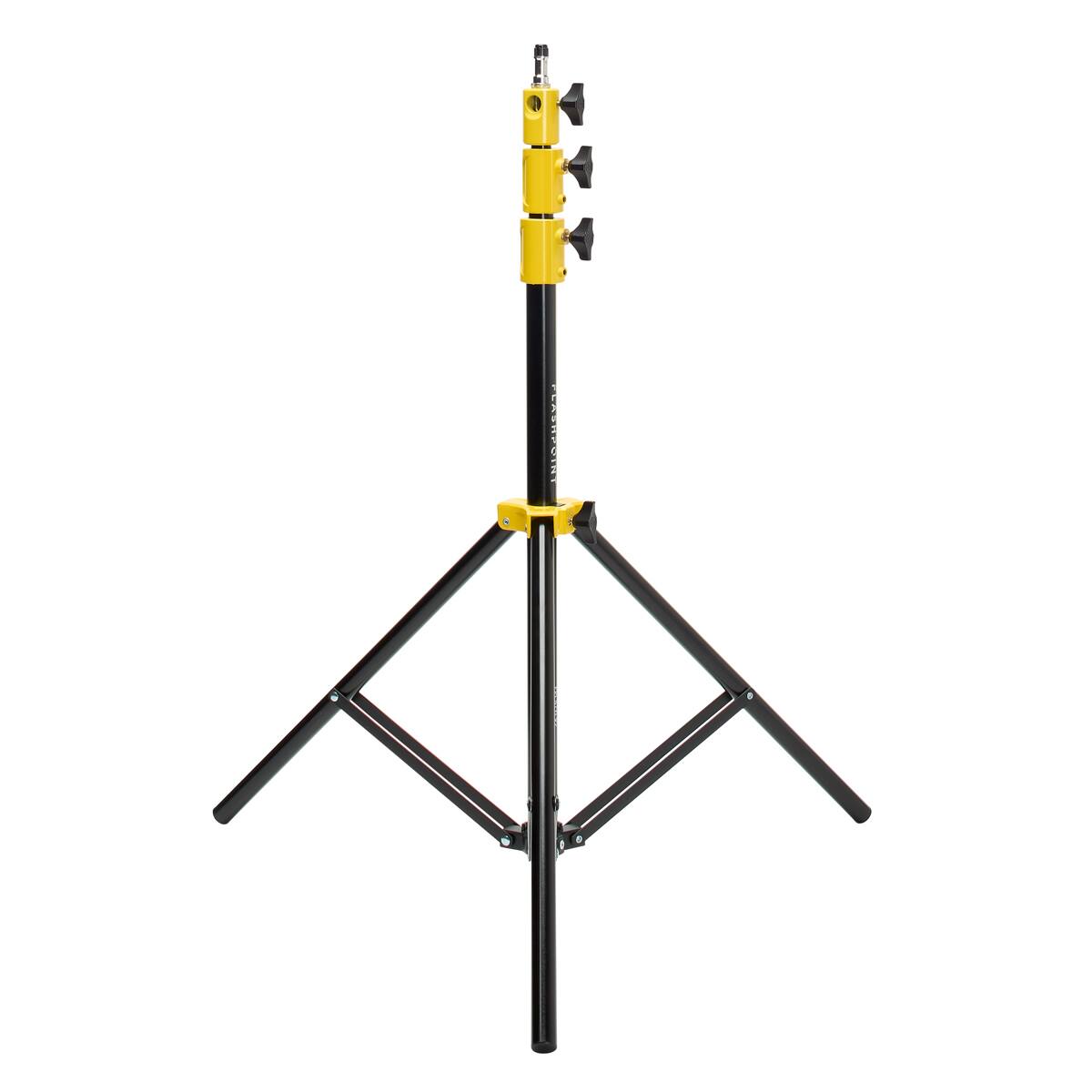 Alt View 7. Flashpoint - Flashpoint Pro Heavy-Duty Air-Cushioned Light Stand (Yellow, 7.2').