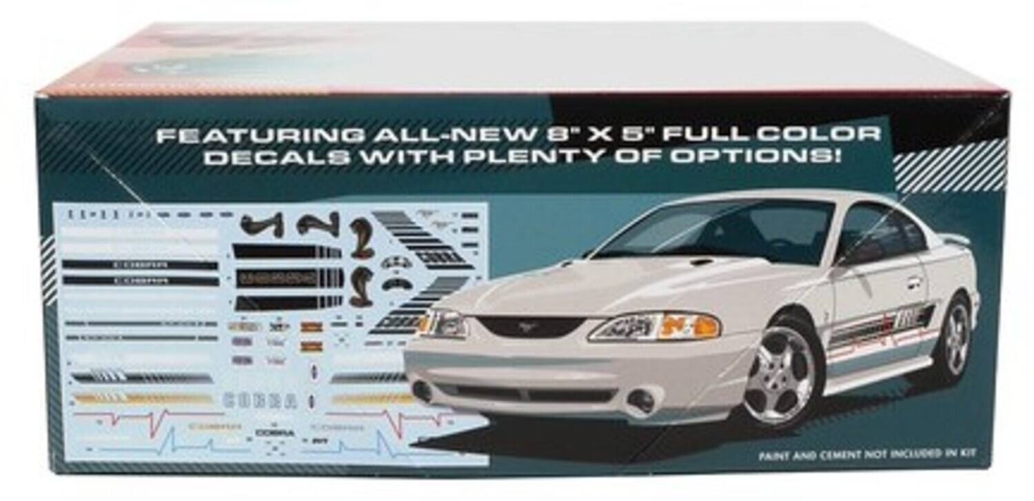 FEATURING ALL-NEW 8" X 5" FULL COLOR DECALS WITH PLENTY OF OPTIONS!  
PAINT AND CEMENT NOT INCLUDED IN KIT