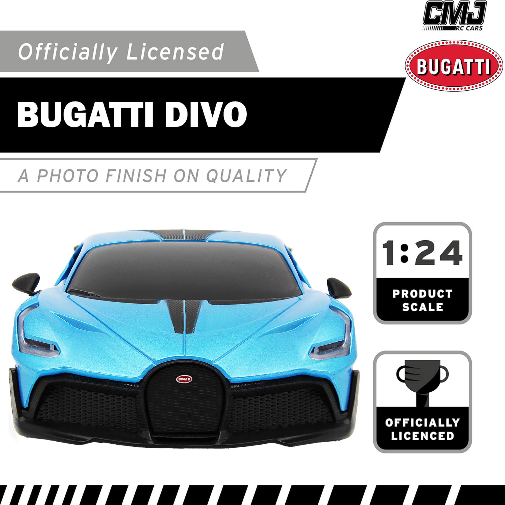Officially Licensed CJ C Cars Bugatti Divo: A Photo Finish on Quality 1:24 Product Scale.
