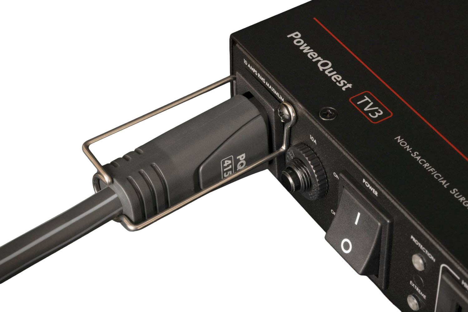 PowerQuest TV3  
10 AMPS RMS MAXIMUM  
415 PQ  
NON-SACRIFICIAL SURGE TO I/O PROTECTION  
EXTREME