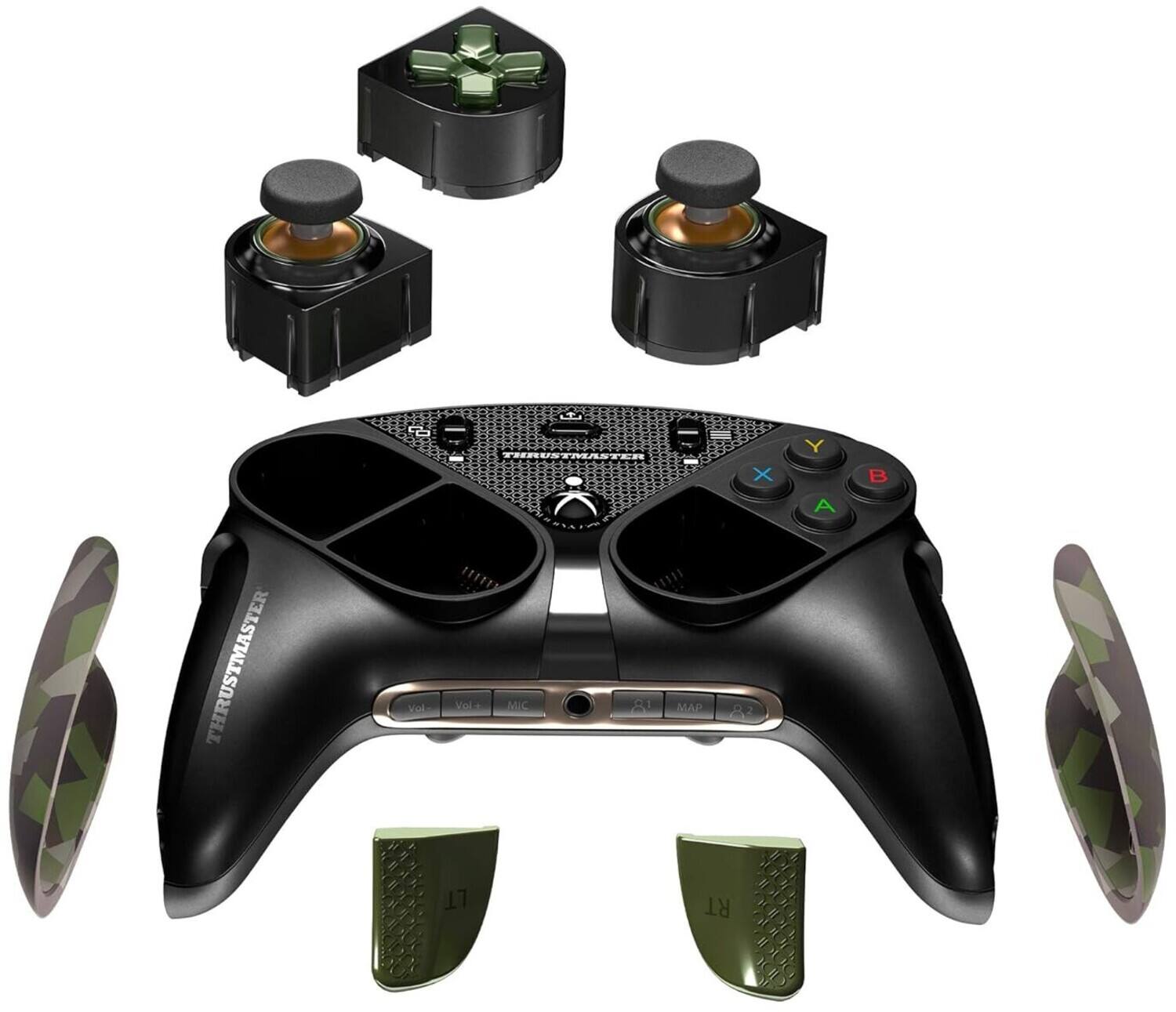 THRUSTMASTER Vol - a THRUSTMASTER Hol MIC C1 MAP X 82 2 Y A B LT RT