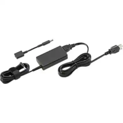 Front. HP - 45W Smart AC Adapter.
