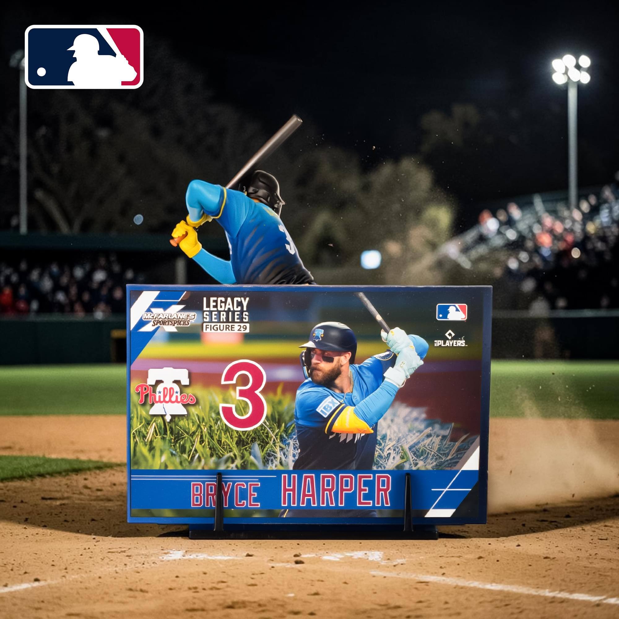 LEGACY MERALANGS SPORTSPICKS SERIES FIGURE 29 Phillies 3 BRYCE HARPER PLAYERS