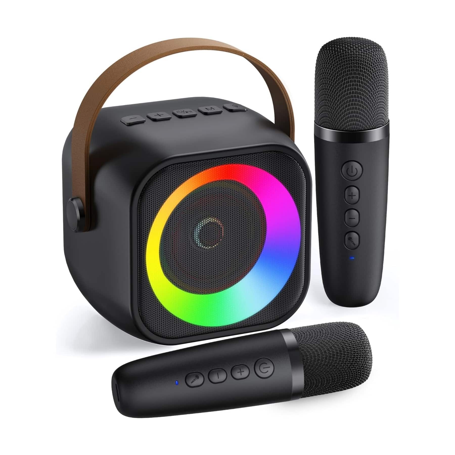Dazzed Corner - Portable Bluetooth,Karaoke Speaker - Black