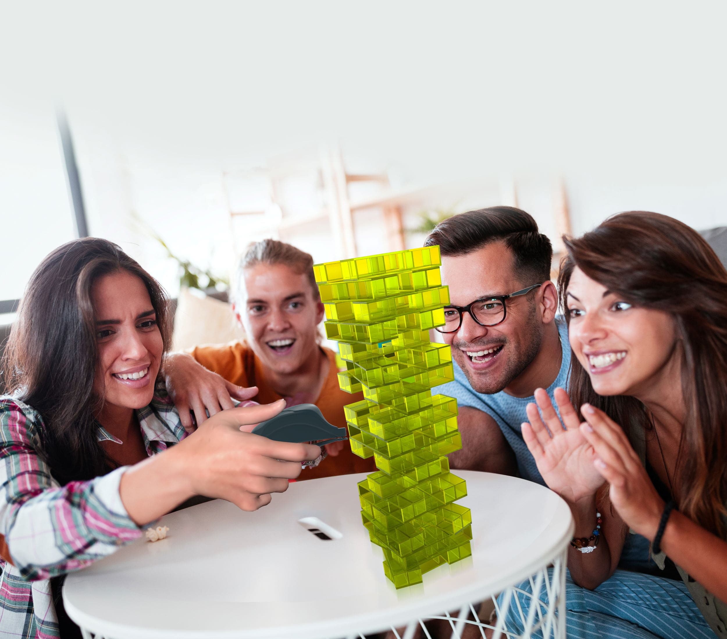 Talicor - Fotorama Trembling Tower Stacking Logs Tower Game