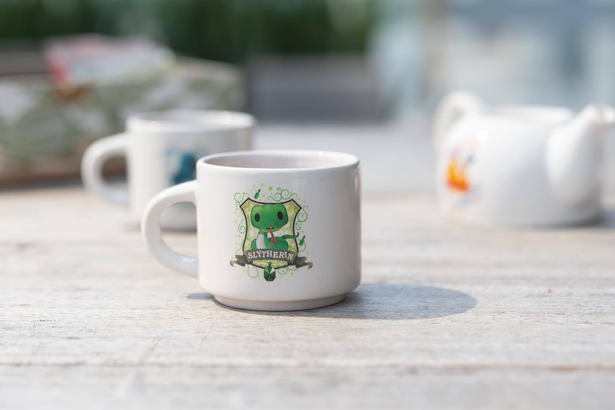 Alt View 3. Harry Potter - Harry Potter Slytherin Mini Mug | Small Collectible House Mug | 2 Inches Tall - Green.