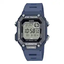 Casio - Men's Digital Watch with Strap - WS-B1000-2AVCF - Blue