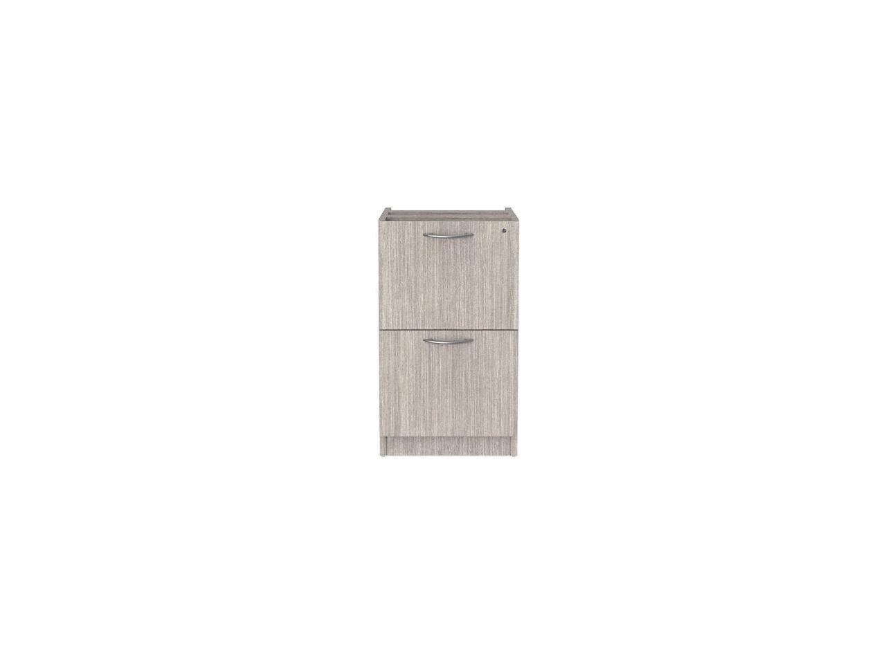 Alt View 1. Alera - Alera Valencia Full Pedestal File Drawers 2 Legal/Letter-Size 15.63" x 20.5" x 28.5" Gray VA542822GY.