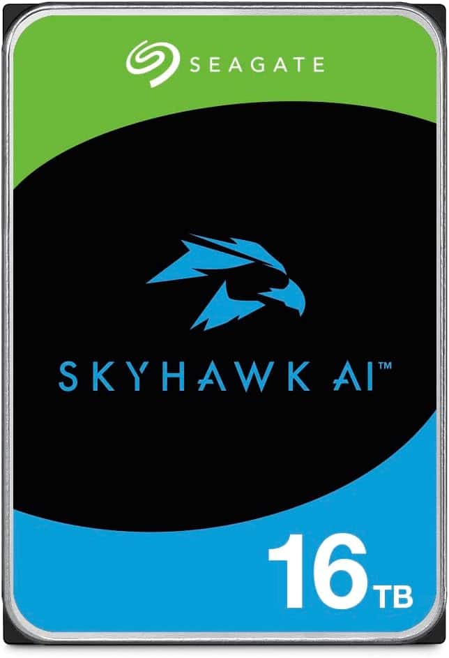 Seagate - ST16000VE002 Skyhawk Ai 16tb Sata 256mb 3.5 7200rpm