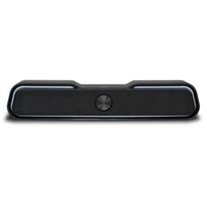 Front. iLive - iLive 17-inch Portable Wireless Multimedia Soundbar Speaker with LED Lights, ISB172B.
