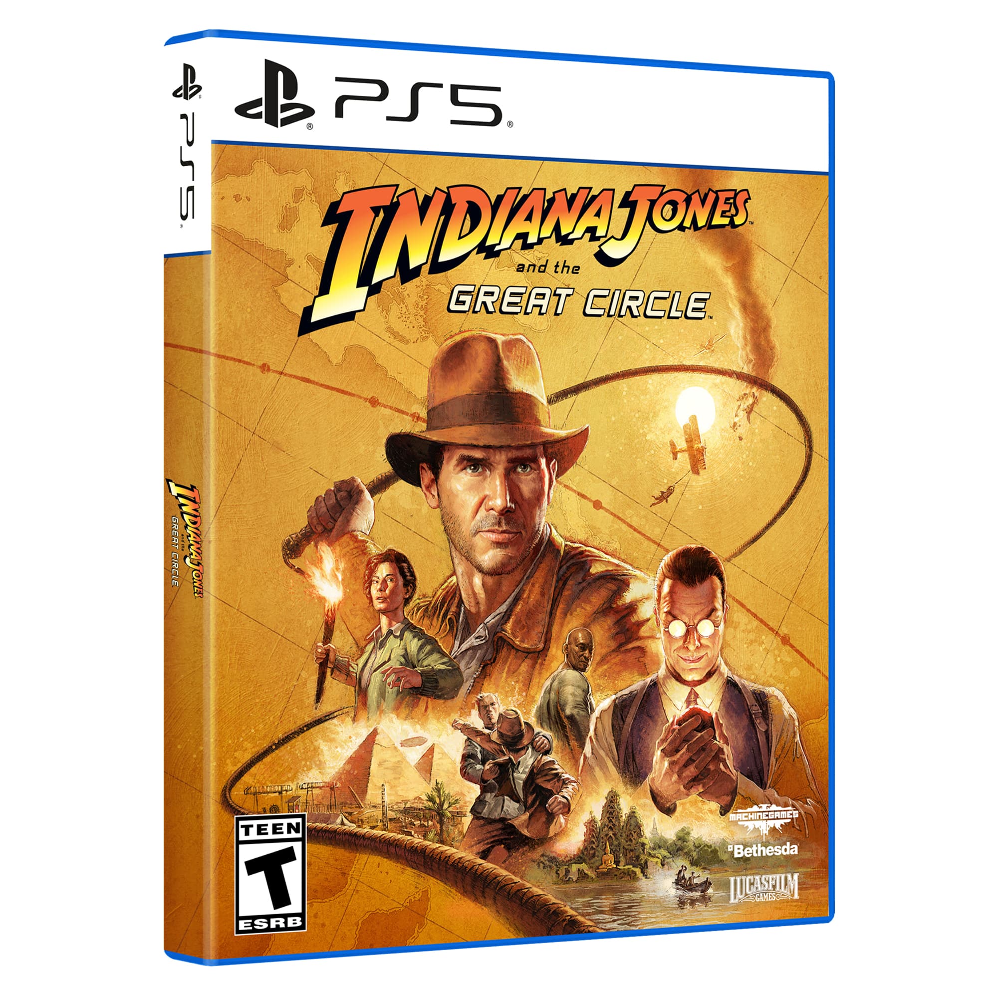 Indiana Jones and the Great Circle Standard Edition - PlayStation 5 - Front_Zoom