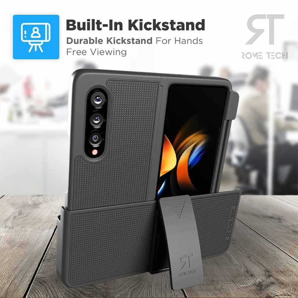 8 Built-In Kickstand  
Durable Kickstand For Hands Free Viewing  
ROME TECH