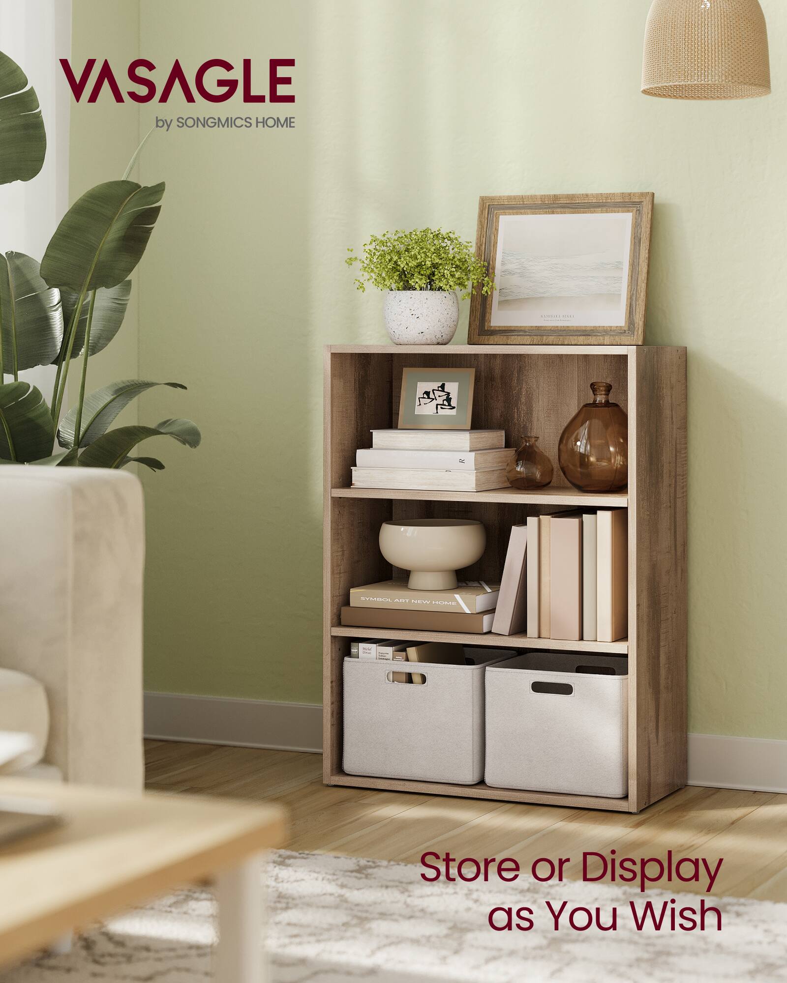 VASAGLE by SONGMICS HOME

Store or Display as You Wish