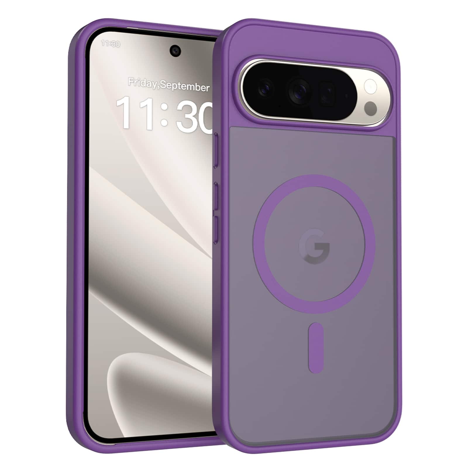 UUCOVER - Magnetic Case for Google Pixel 11,Shockproof TPU+PC Translucent Matte Case Compatible with MagSafe Slim Cover - Darkpurple price history on PriceWatchPro