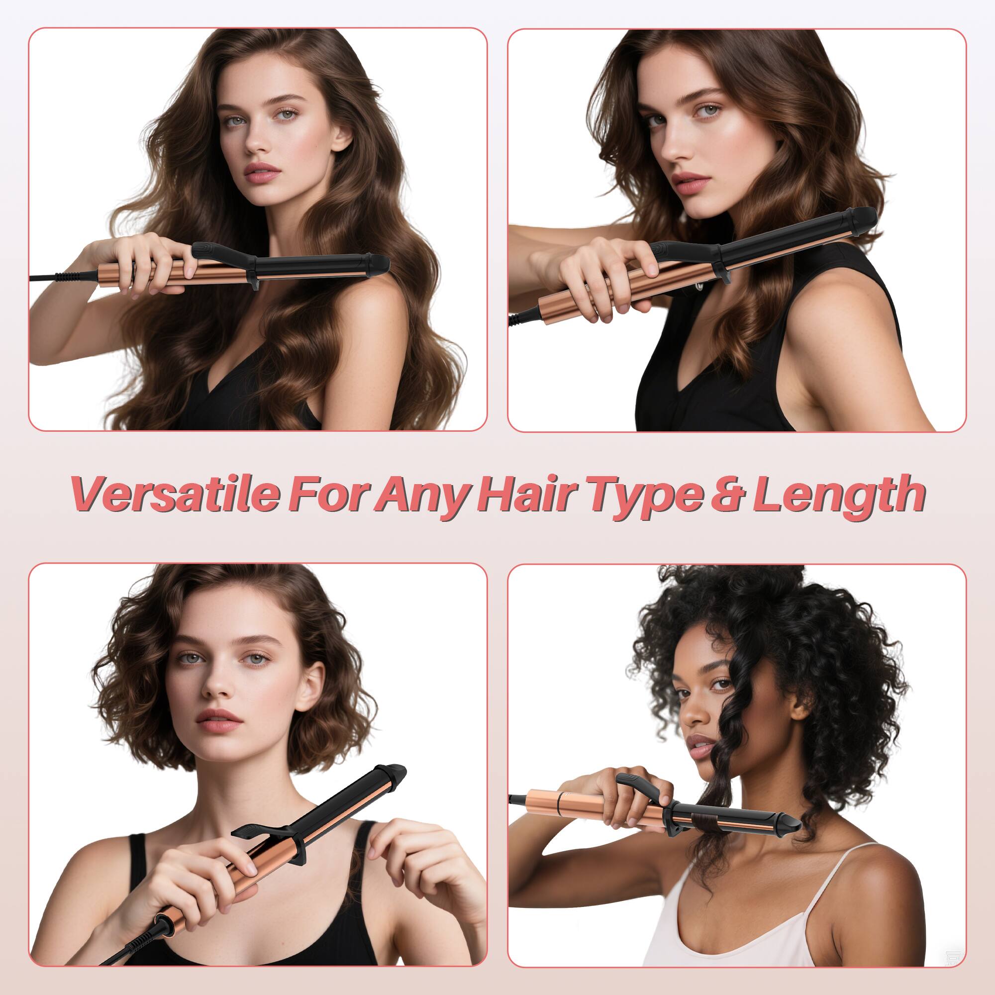 Versatile For Any Hair Type & Length