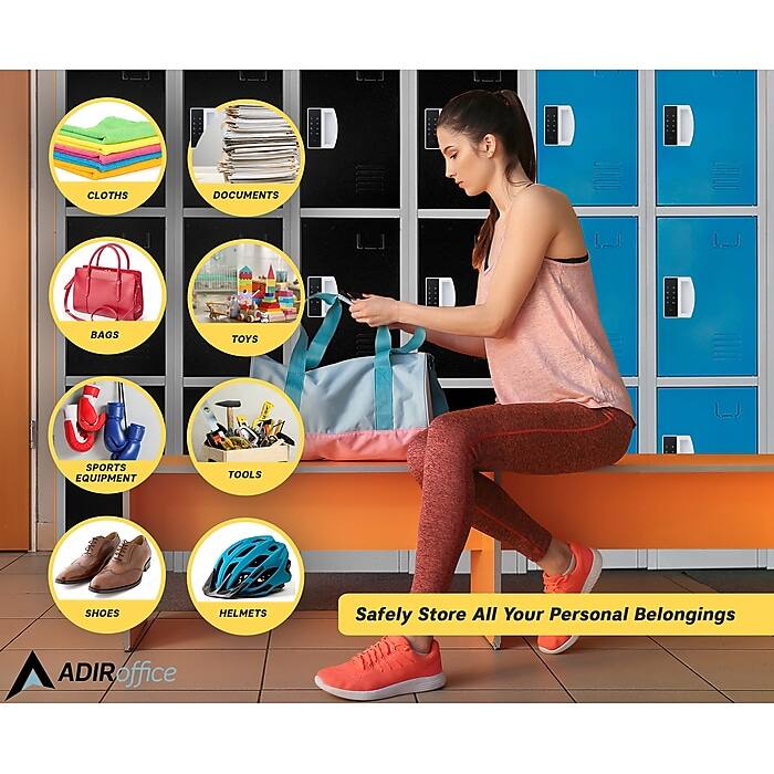CLOTHS, DOCUMENTS, BAGS, TOYS, SPORTS EQUIPMENT, TOOLS, SHOES, HELMETS, Safely Store All Your Personal Belongings, ADIR office