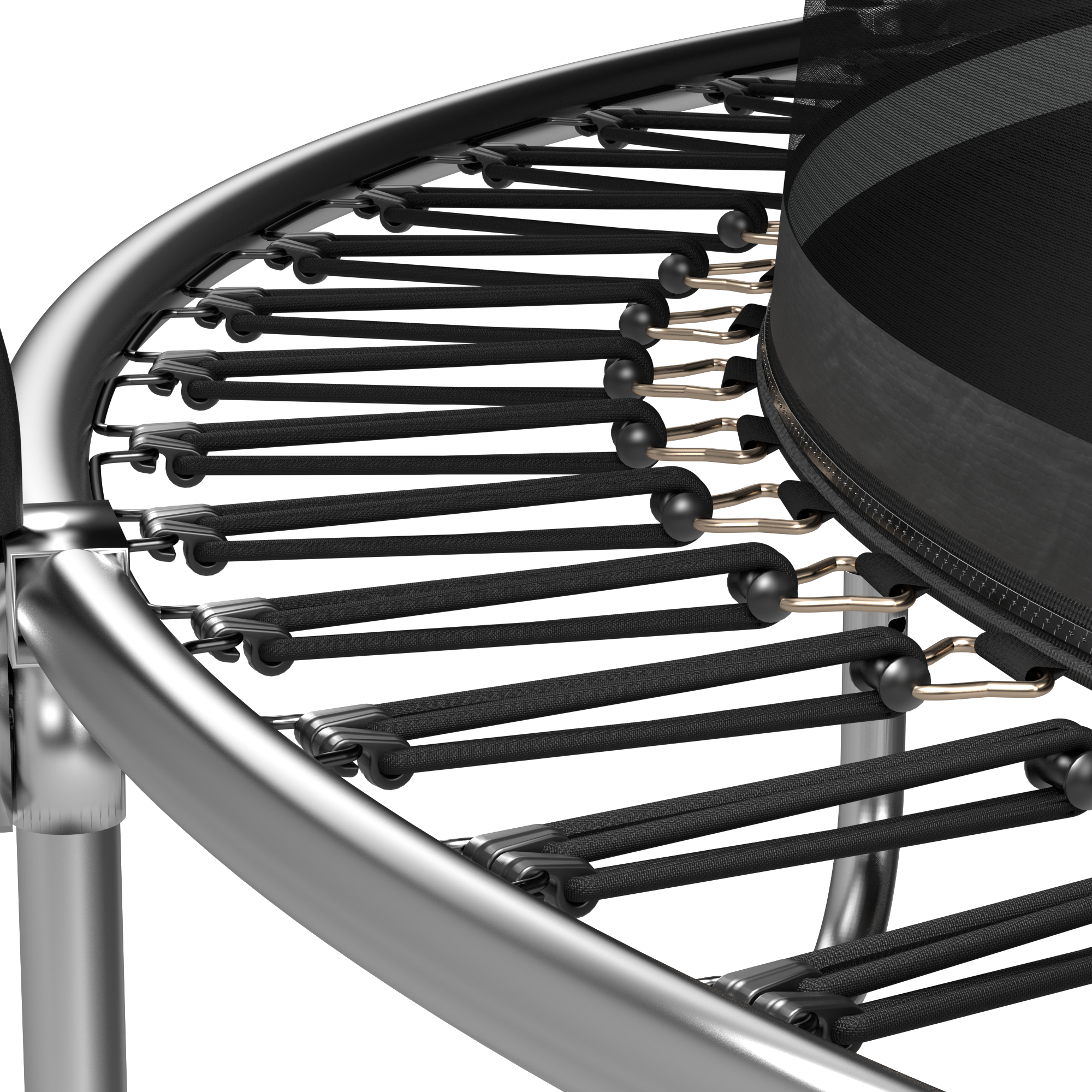 Alt View 2. LOVMOR - Lovmor 8 FT Trampoline with No Gap Enclosure Recreational Trampoline for Adults.