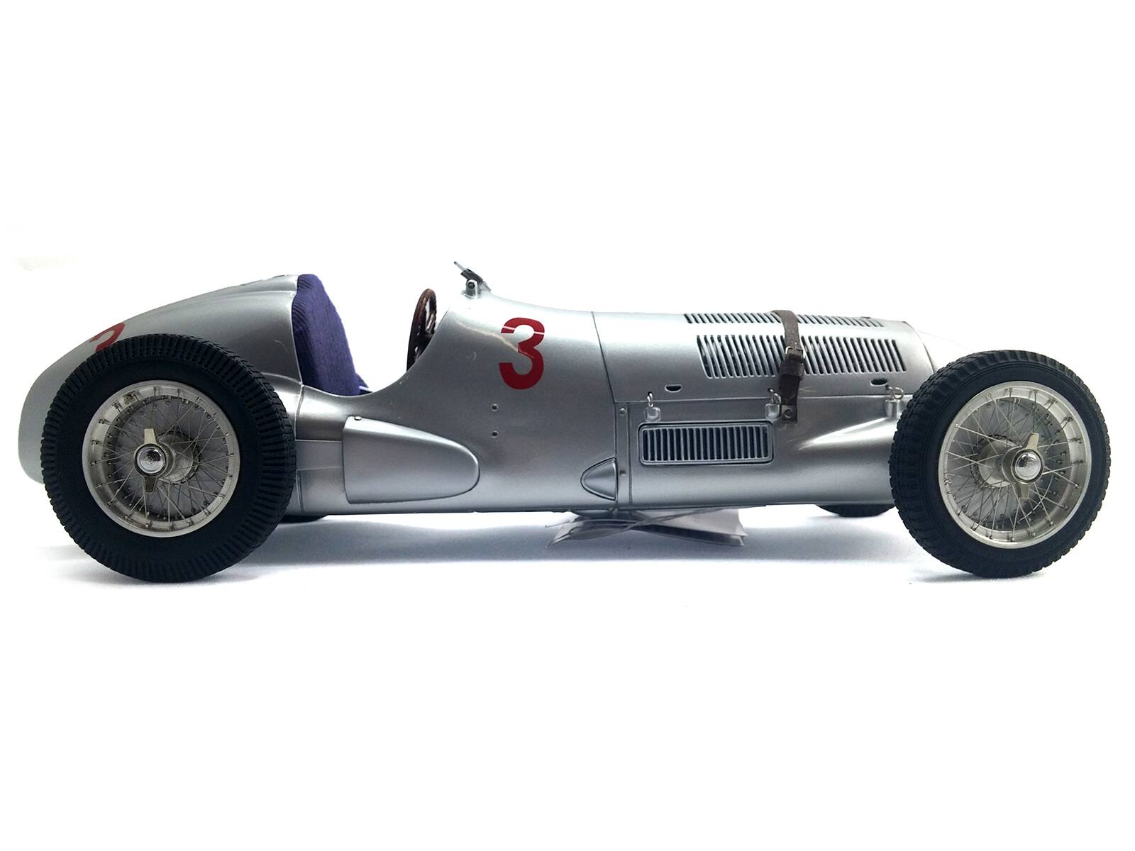 Alt View 2. CMC - Mercedes W125 #3 Manfred von Brauchitsch 1937 GP Donington Limited to 1000pc Worldwide 1/18 Diecast Model Car by CMC.