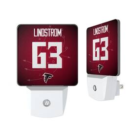 Keyscaper - Chris Lindstrom Atlanta Falcons Nightlight 2-Pack - Multicolor