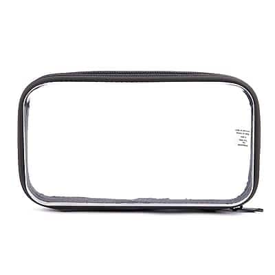 Pep Rally - Collection Clear PET Pencil Pouch - Black