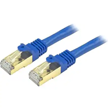 Front. Startech - Cat6a Ethernet Patch Cable - Shielded (STP) - 5 ft..
