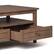 Alt View 12. Simpli Home - Warm Shaker Rectangular Rustic Wood 2-Drawer Coffee Table - Rustic Natural Aged Brown.
