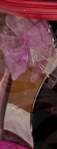 Alt View 5. Barbie - Pretty Little Princess 3 Pack Toy Dress-Up Shoes in Bag - Set of 3 pairs of shoes for your little princess - Multi.