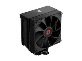 Rosewill - CPU Air Cooler w/Digital Display, 5 Copper Heat Pipes, 2000 RPM 120mm PWM Fan, LGA 1851/1700/1200, AMD AM5/AM4 - Black