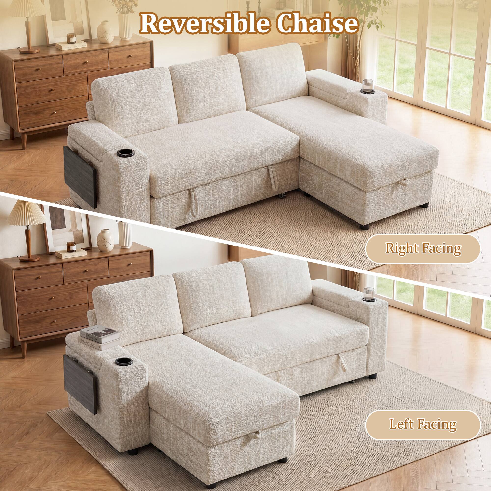 Reversible Chaise

Right Facing

Left Facing