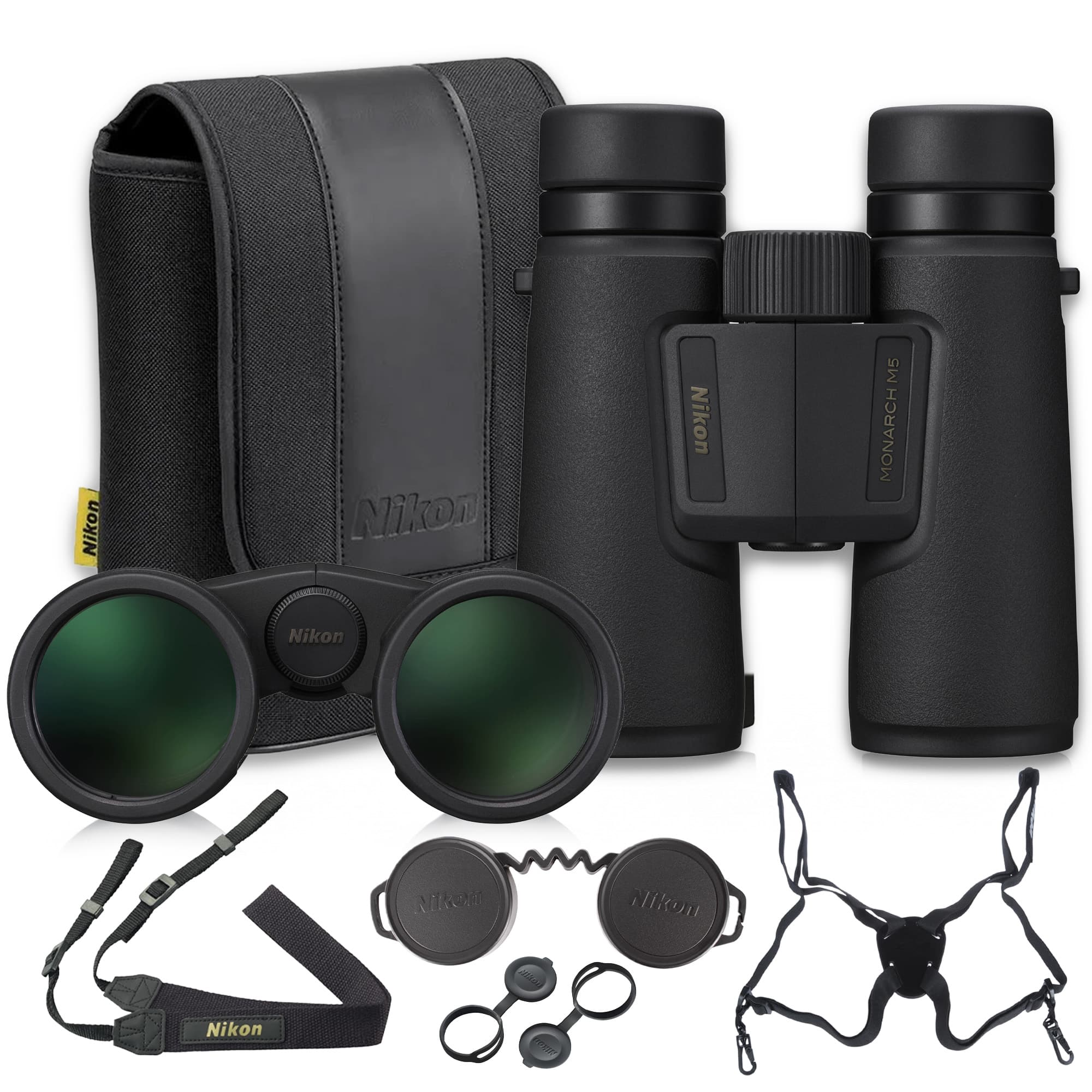 Nikon Monarch M5 12x42 Binoculars Black Waterproof Birdwatching