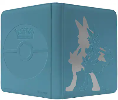 Ultra PRO Elite Series Lucario 9 Pocket Zippered PRO Binder for Pokmon 16413 - Best Buy Ultra PRO Elite Series Lucario 9 Pocket Zippered PRO Binder for Pokmon 16413 - Best Buy