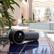 Angle. Aluratek - Aluratek Vortex Go Handheld Rechargeable Fan ADF01F - Black.