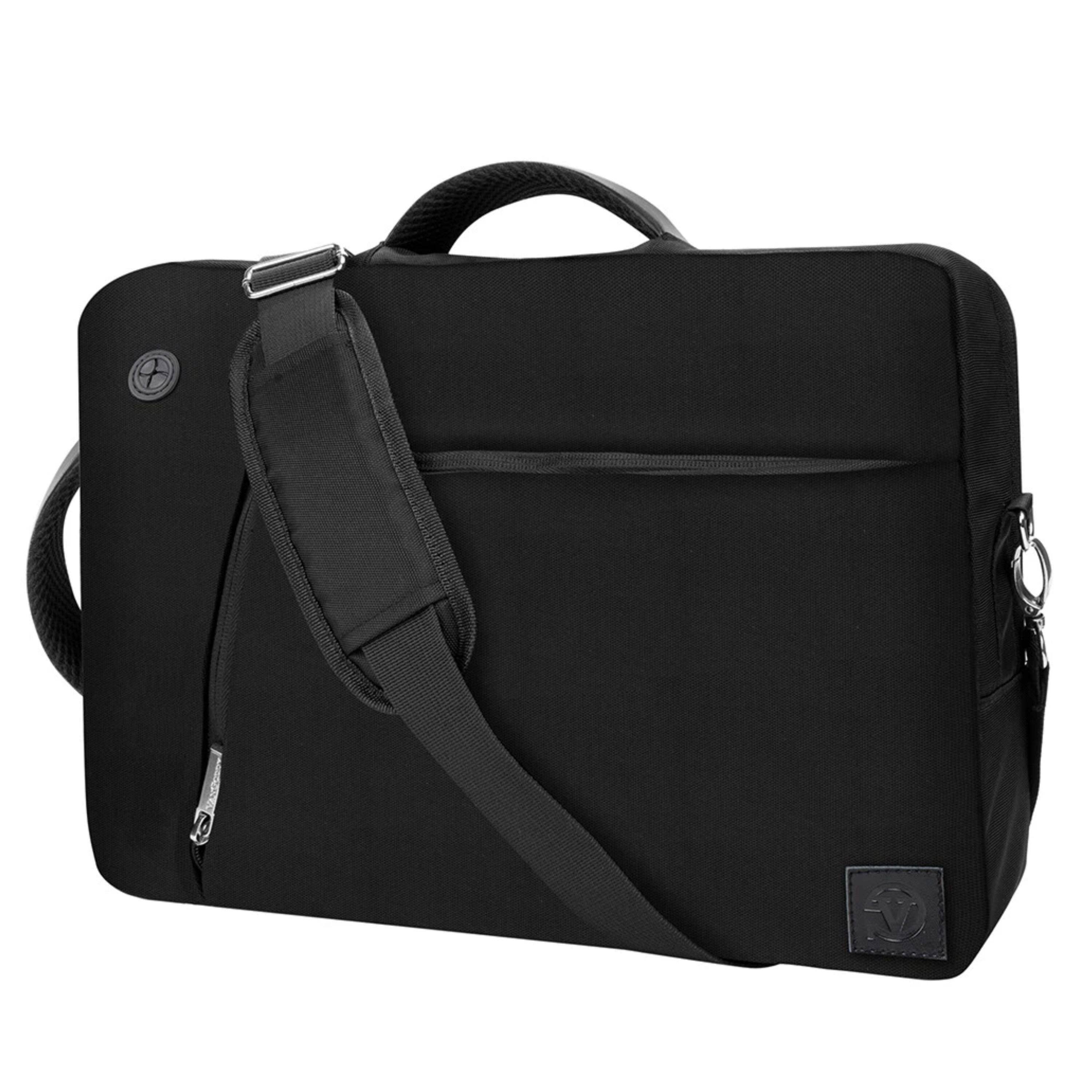 Angle. Kitcheniva - Universal Laptop Backpack Shoulder Bag For 12" Laptop Black - Black.