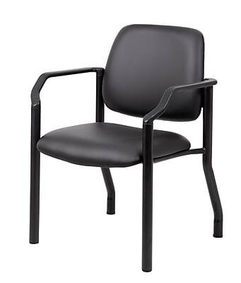 Alt View 1. Boss Office Products - Guest and Reception Area Chair (B9591AM-BK) - Black.