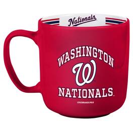 Logo Brands - Washington Nationals 15oz. Stripe Mug - Multicolor